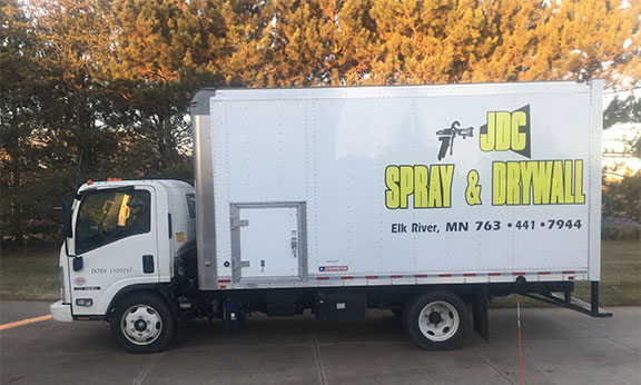 JDC Spay & Drywall Truck